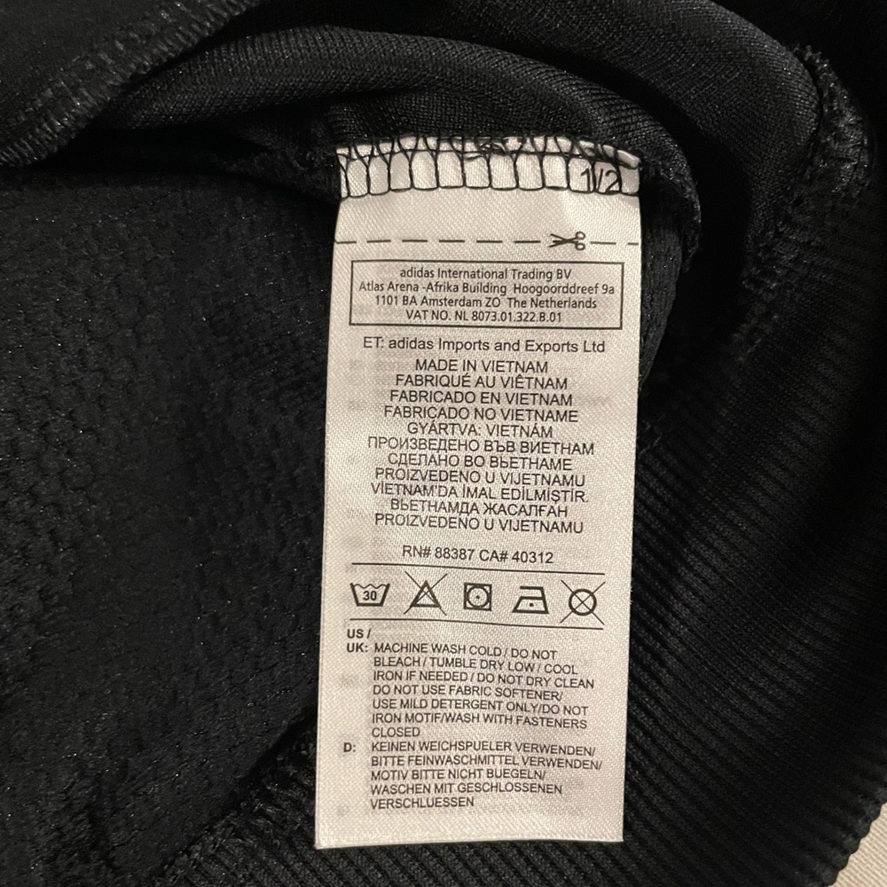 ADIDAS Snap Track Jacket size L - Picture 9 of 10